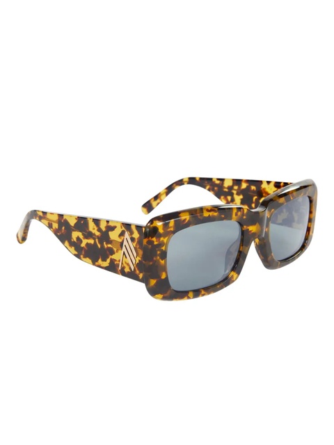The Attico rectangular-frame sunglasses - Yellow - zdjęcie produktu nr 1