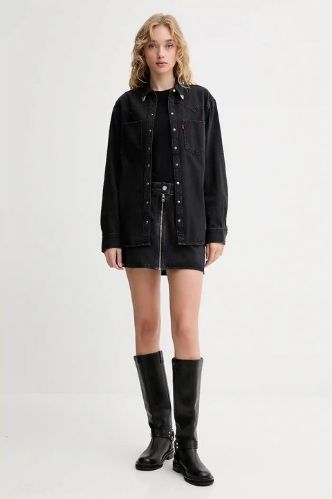 Levi's top kolor czarny 003QL - zdjęcie produktu nr 2