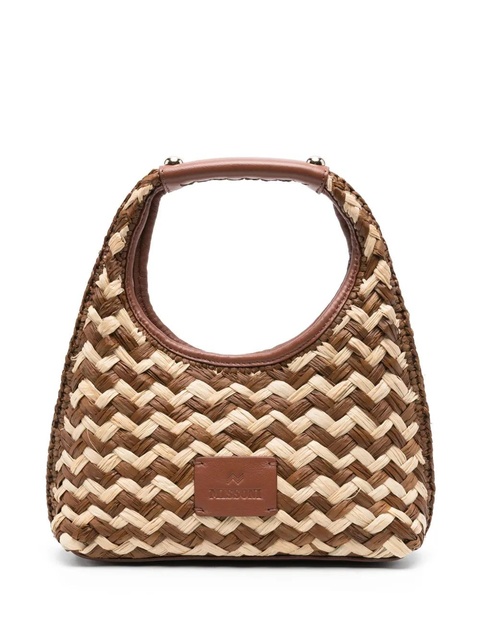 Missoni small Zigzag-pattern tote bag - Brown - zdjęcie produktu nr 1