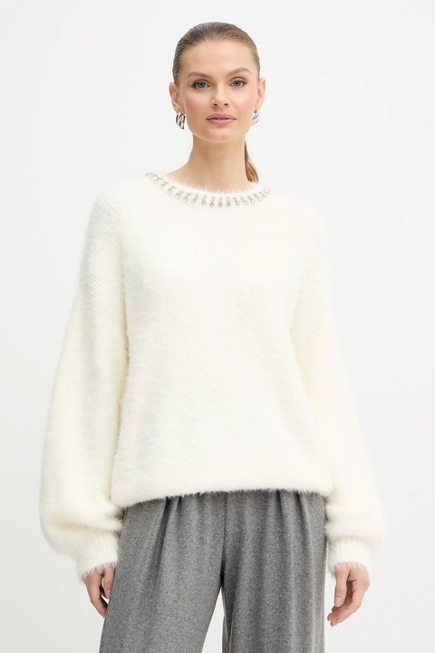 Guess sweter ARISA damski kolor beżowy W5BR58 Z3BH0 - zdjęcie produktu nr 1