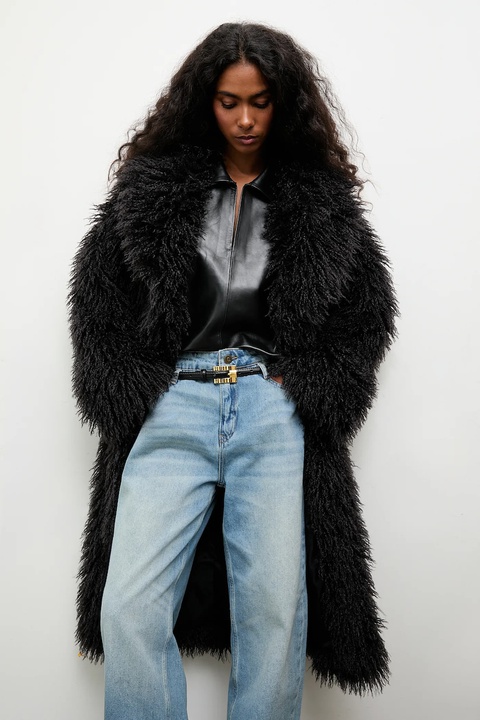 Answear.LAB płaszcz kolor czarny - zdjęcie produktu nr 1