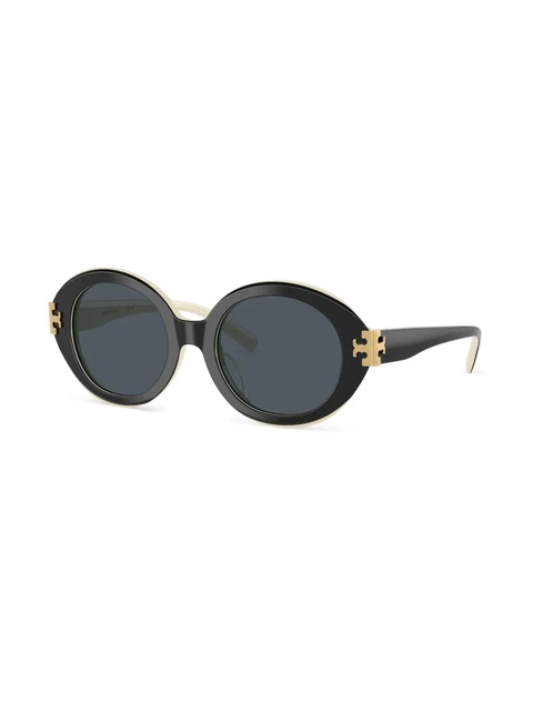 Tory Burch round-frame sunglasses - Black - zdjęcie produktu nr 2