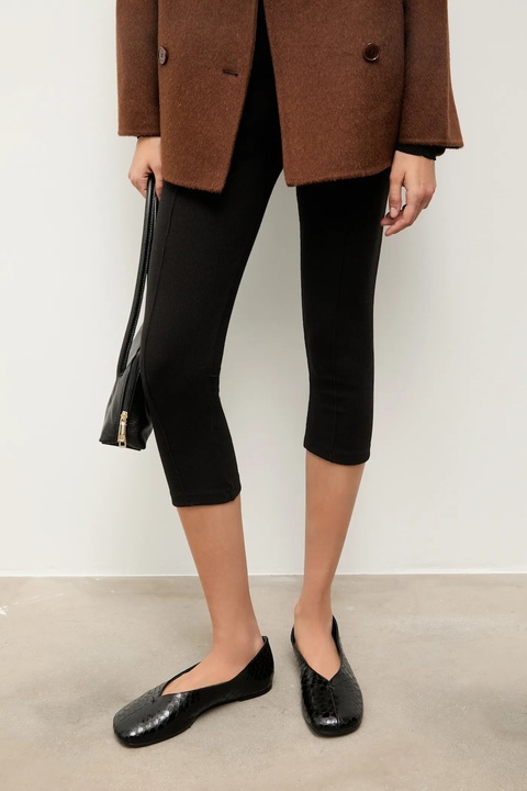 Answear.LAB baleriny skórzane kolor czarny - zdjęcie produktu nr 1