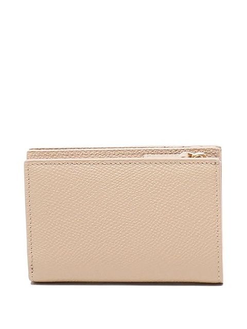 Valentino Garavani V-logo signature leather wallet - Neutrals - zdjęcie produktu nr 2