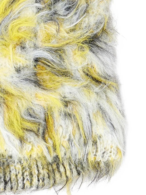 Diesel fur-texture neck warmer - Yellow - zdjęcie produktu nr 2