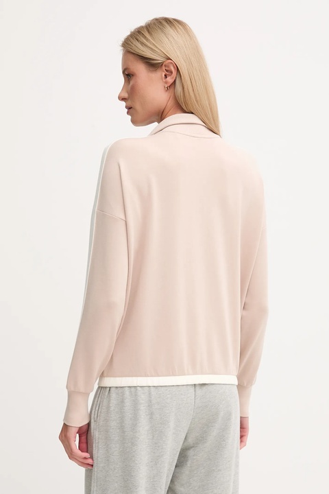 BOSS bluza lounge damska kolor beżowy gładka 50550718 - zdjęcie produktu nr 2