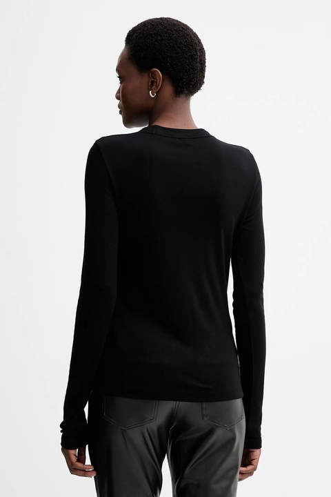 Filippa K longsleeve kolor czarny 32045 - zdjęcie produktu nr 2