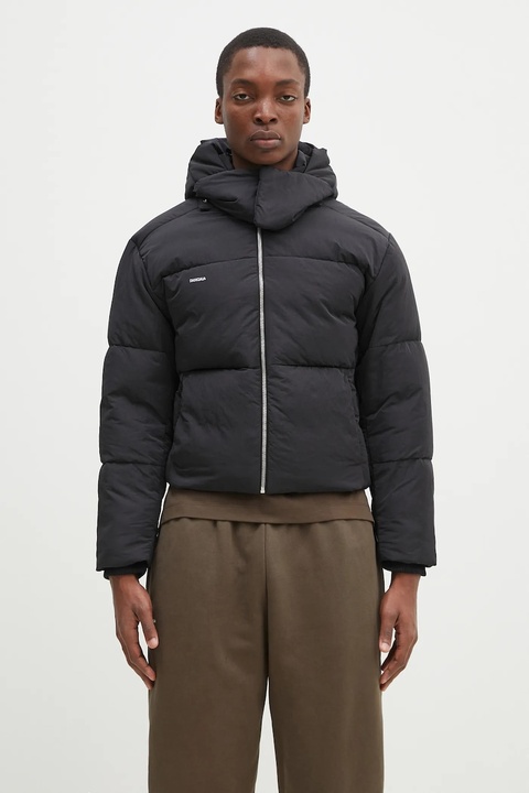 Pangaia kurtka kolor czarny zimowa 10002298 - zdjęcie produktu nr 1