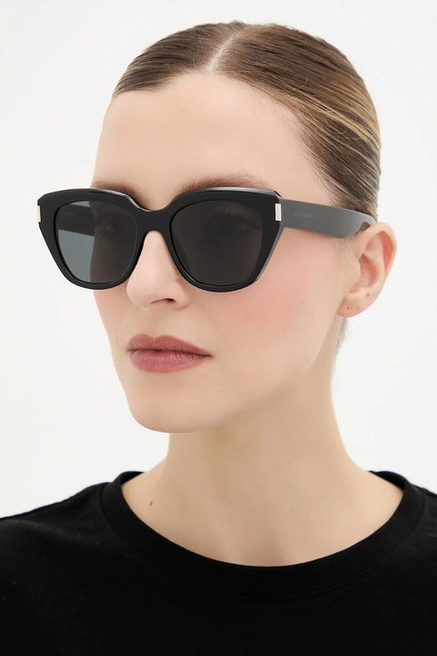 Saint Laurent okulary przeciwsłoneczne damskie kolor czarny SL 827 - zdjęcie produktu nr 1