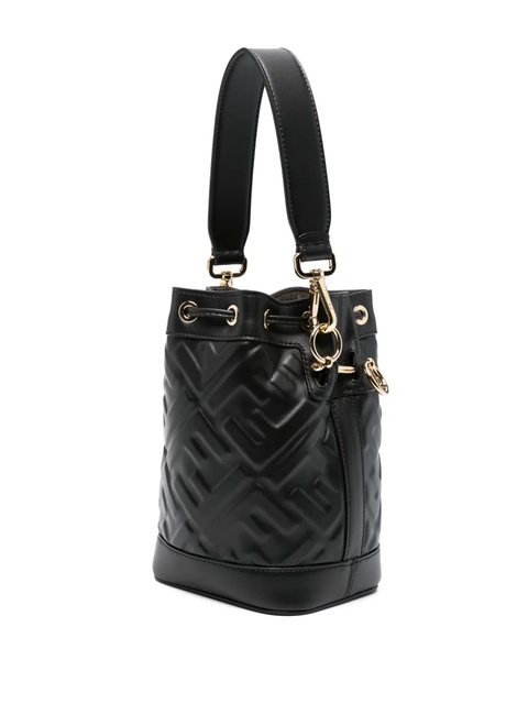 FENDI mini Mon Tresor bucket bag - Black - zdjęcie produktu nr 2