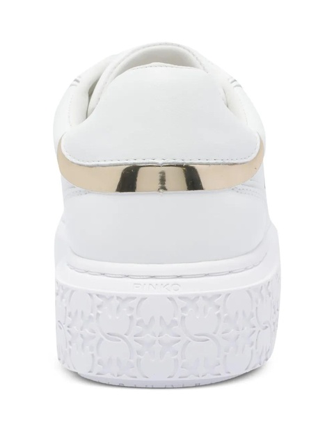 PINKO logo-detail flatform sneakers - White - zdjęcie produktu nr 2