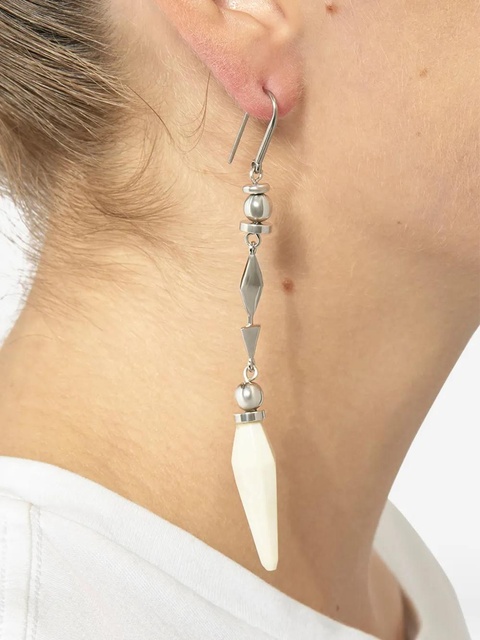 ISABEL MARANT Ida asymmetric earrings - Silver - zdjęcie produktu nr 1