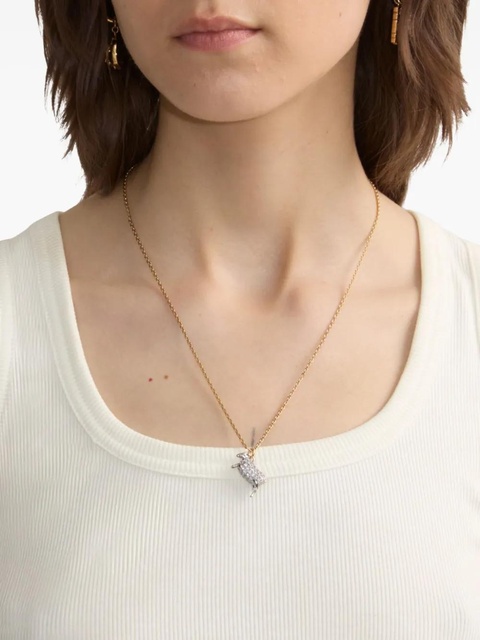 Burberry Sheep-charm chain-link necklace - GOLD / SILVER / CLE - zdjęcie produktu nr 1