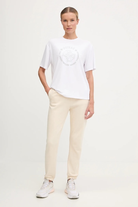 Guess t-shirt CARLA damski kolor biały V5YI05 KCOA2 - zdjęcie produktu nr 1