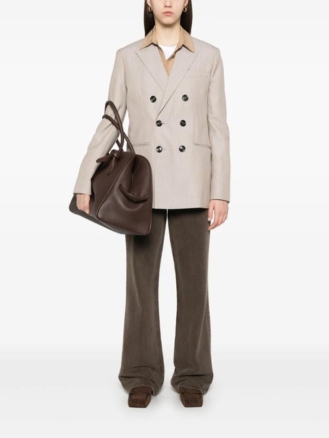 AMI Paris double-breasted blazer - Neutrals - zdjęcie produktu nr 2