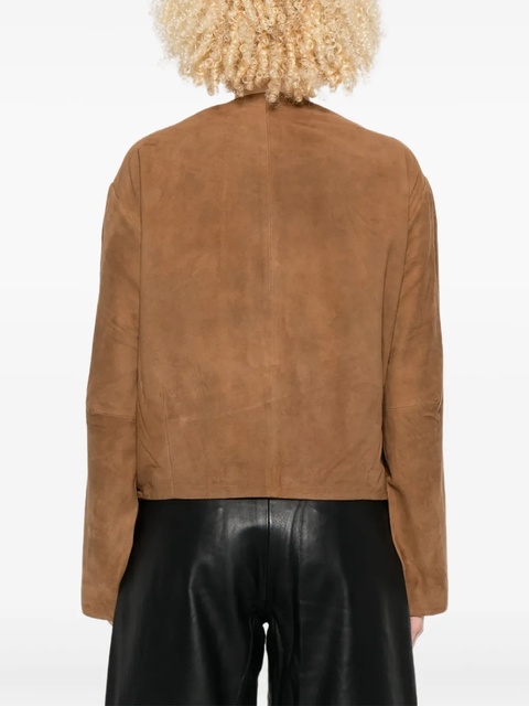 St. Agni suede jacket - Brown - zdjęcie produktu nr 2