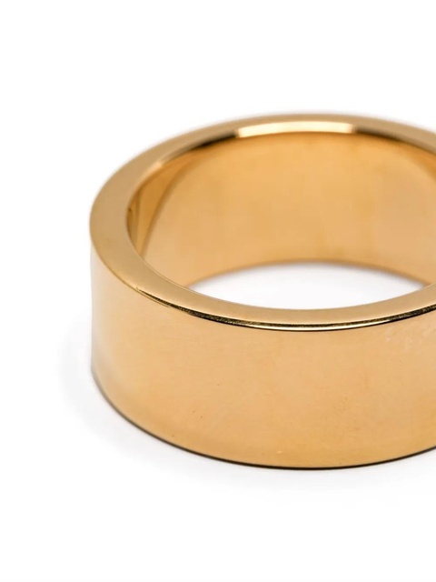 MM6 Maison Margiela numbers-engraved ring - 950 GOLD - zdjęcie produktu nr 2