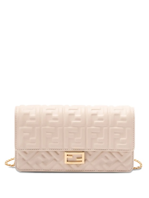 FENDI Wallet On Chain Baguette clutch bag - White - zdjęcie produktu nr 1