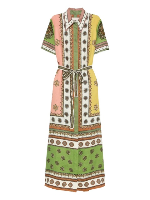 ALEMAIS Contina midi shirt dress - Green - zdjęcie produktu nr 1