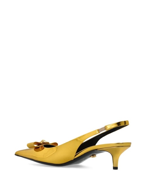Versace metallic slingback pumps - Gold - zdjęcie produktu nr 2
