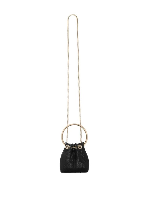 Jimmy Choo mini Bon Bon cross body bag - Black - zdjęcie produktu nr 2