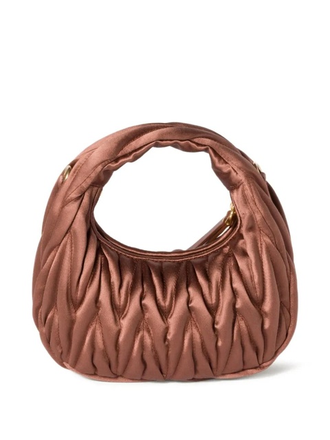 Miu Miu mini Wander tote bag - Brown - zdjęcie produktu nr 2