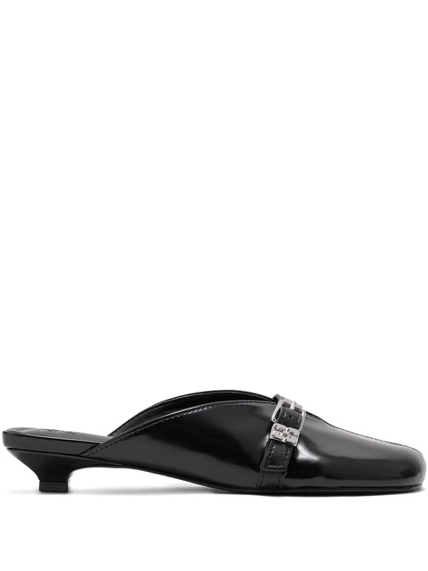 GANNI Sue buckle mules - Black - zdjęcie produktu nr 1