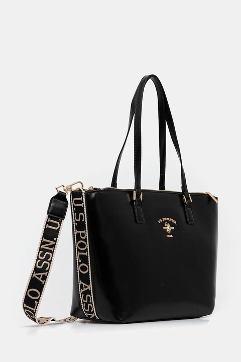 U.S. Polo Assn. torebka Heat kolor czarny BEU7H8616WVP - zdjęcie produktu nr 2