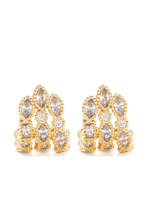 Maje rhinestone-embellished earrings - Gold - zdjęcie produktu nr 1