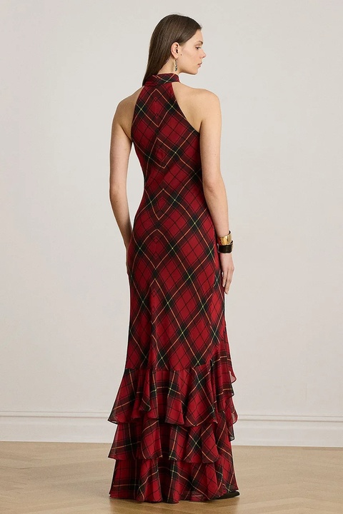 Lauren Ralph Lauren sukienka kolor czarny maxi rozkloszowana 253979955 - zdjęcie produktu nr 2