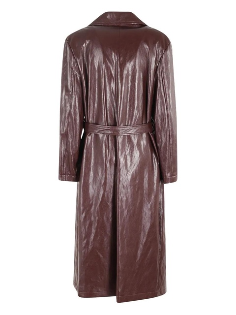 SOLOTRE belted jacket - Brown - zdjęcie produktu nr 1