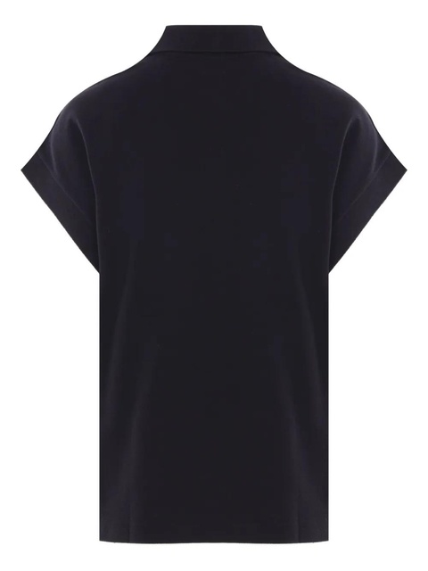 Saint Laurent Cassandre polo top - Black - zdjęcie produktu nr 2