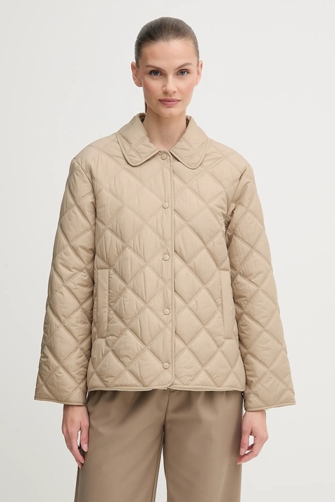 Gant kurtka kolor beżowy przejściowa oversize 4700379 - zdjęcie produktu nr 1