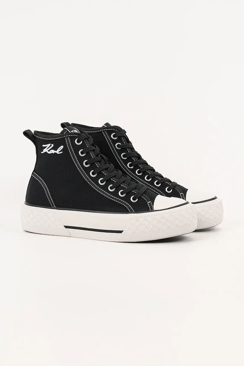 Karl Lagerfeld trampki KAMPUS MAX III kolor czarny KL60655 - zdjęcie produktu nr 2