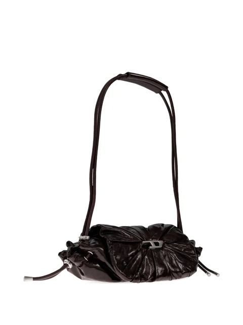 Diesel pleated clasp tote bag - Brown - zdjęcie produktu nr 2