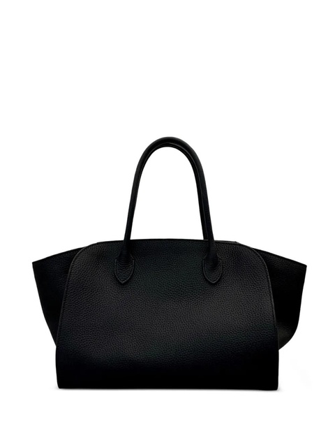 The Row curved top-handle shoulder bag - Black - zdjęcie produktu nr 2