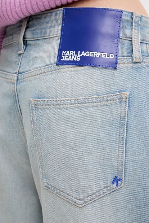 Karl Lagerfeld Jeans jeansy damskie kolor niebieski A3W10071 - zdjęcie produktu nr 1