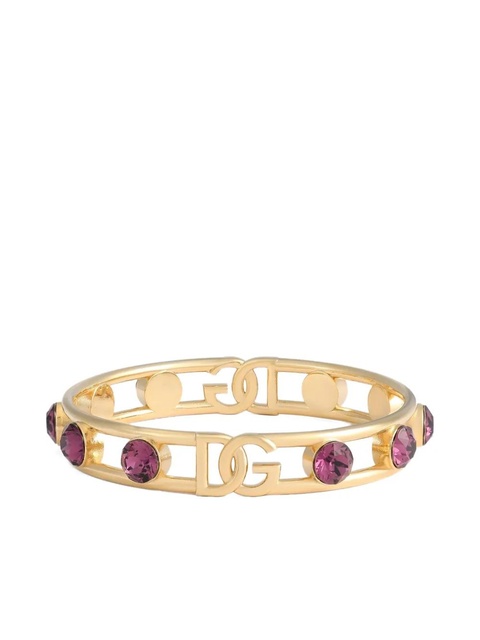 Dolce & Gabbana logo-plaque bracelet - Gold - zdjęcie produktu nr 1