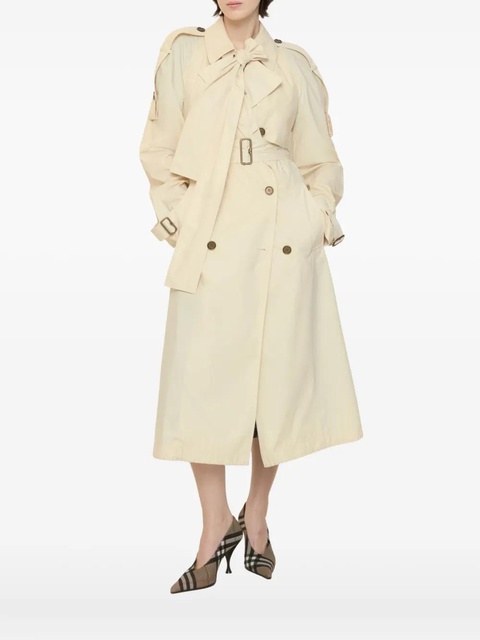 Burberry Trerose storm-shield buckled trench coat - Neutrals - zdjęcie produktu nr 1