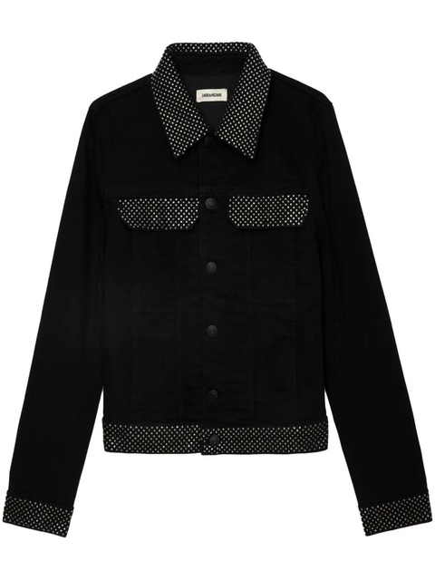 Zadig&Voltaire Kioky denim jacket - Black - zdjęcie produktu nr 1