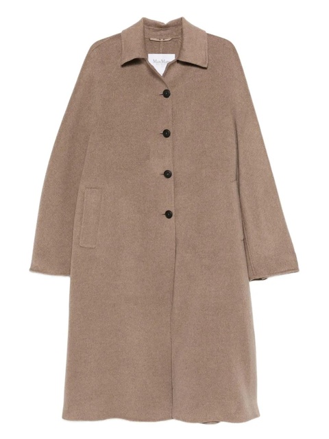 Max Mara single-breasted coat - Brown - zdjęcie produktu nr 1