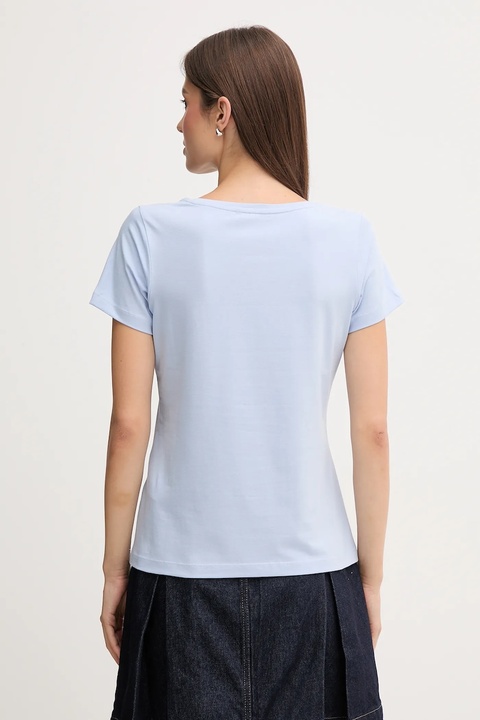 Joop! t-shirt damski kolor niebieski 30046199 - zdjęcie produktu nr 2