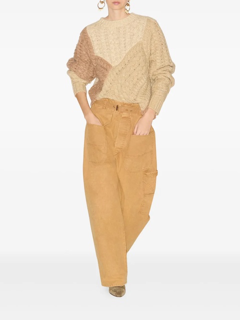 MARANT ÉTOILE Mathilda trousers - Yellow - zdjęcie produktu nr 1