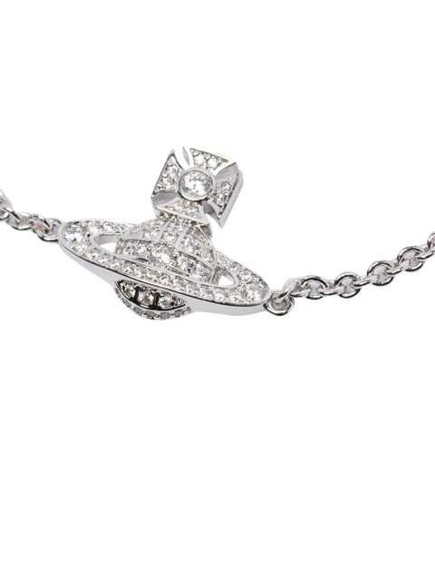 Vivienne Westwood Orb-logo bracelet - Silver - zdjęcie produktu nr 2