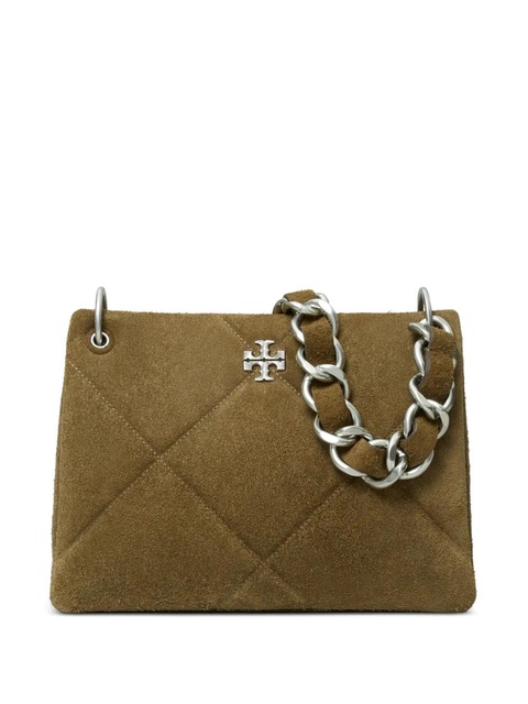 Tory Burch small Kira quilted chain shoulder bag - Brown - zdjęcie produktu nr 1