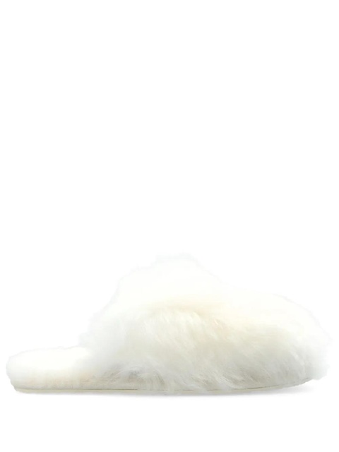 UGG fur-lined slippers - White - zdjęcie produktu nr 1