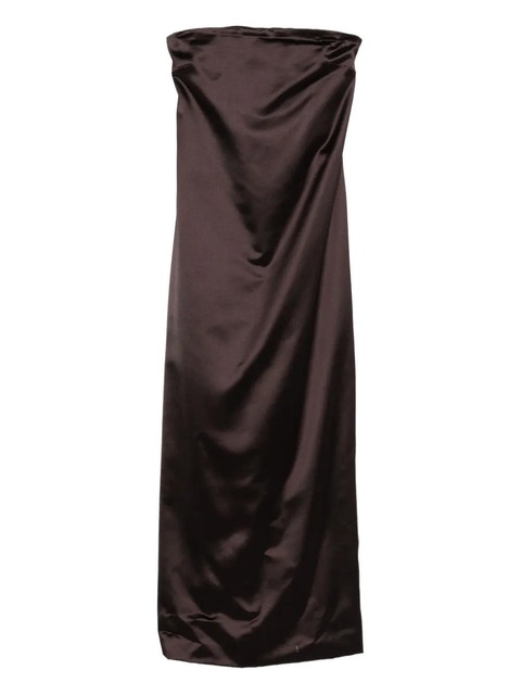 The Row strapless maxi dress - Brown - zdjęcie produktu nr 1