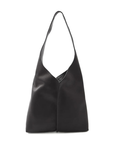 The Row small Bindle stitch-detail shoulder bag - Black - zdjęcie produktu nr 1