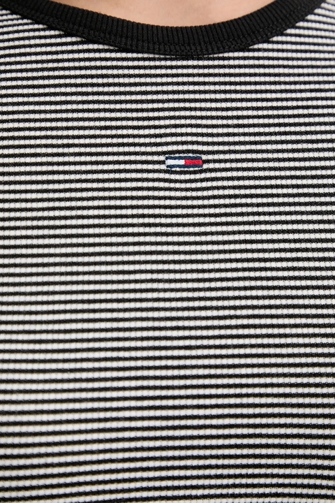 Tommy Jeans longsleeve damski kolor czarny DW0DW17387 - zdjęcie produktu nr 2