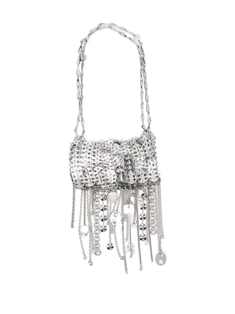 Rabanne Hanging Charms Discs Shoulder Bag - Silver - zdjęcie produktu nr 2